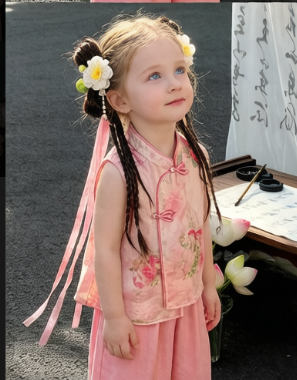 妞妞潮品&A-3花朵国风套装260608010