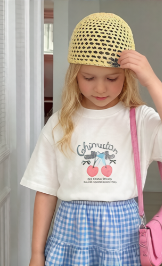 Cherry Cake-Skirt Style Set
